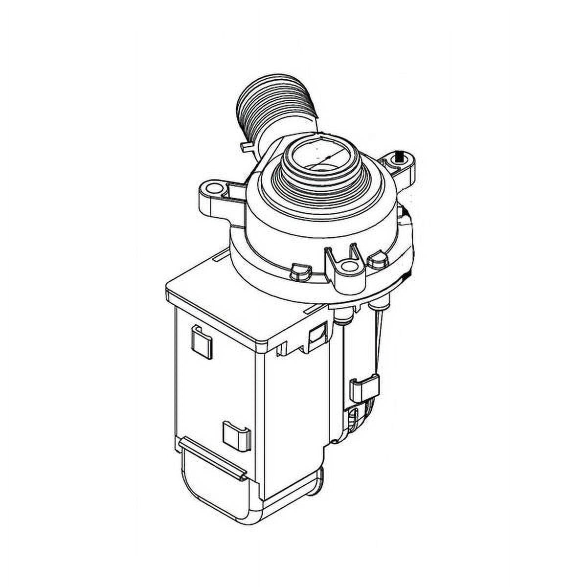 WHIRLPOOL WPW10465543 WASHER DRAIN PUMP - OEM PART