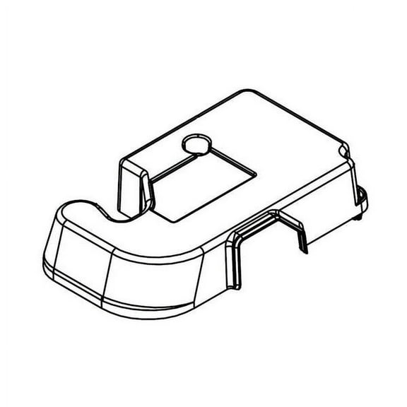 WHIRLPOOL WPW10471618 REFRIGERATOR DOOR HINGE COVER - OEM PART