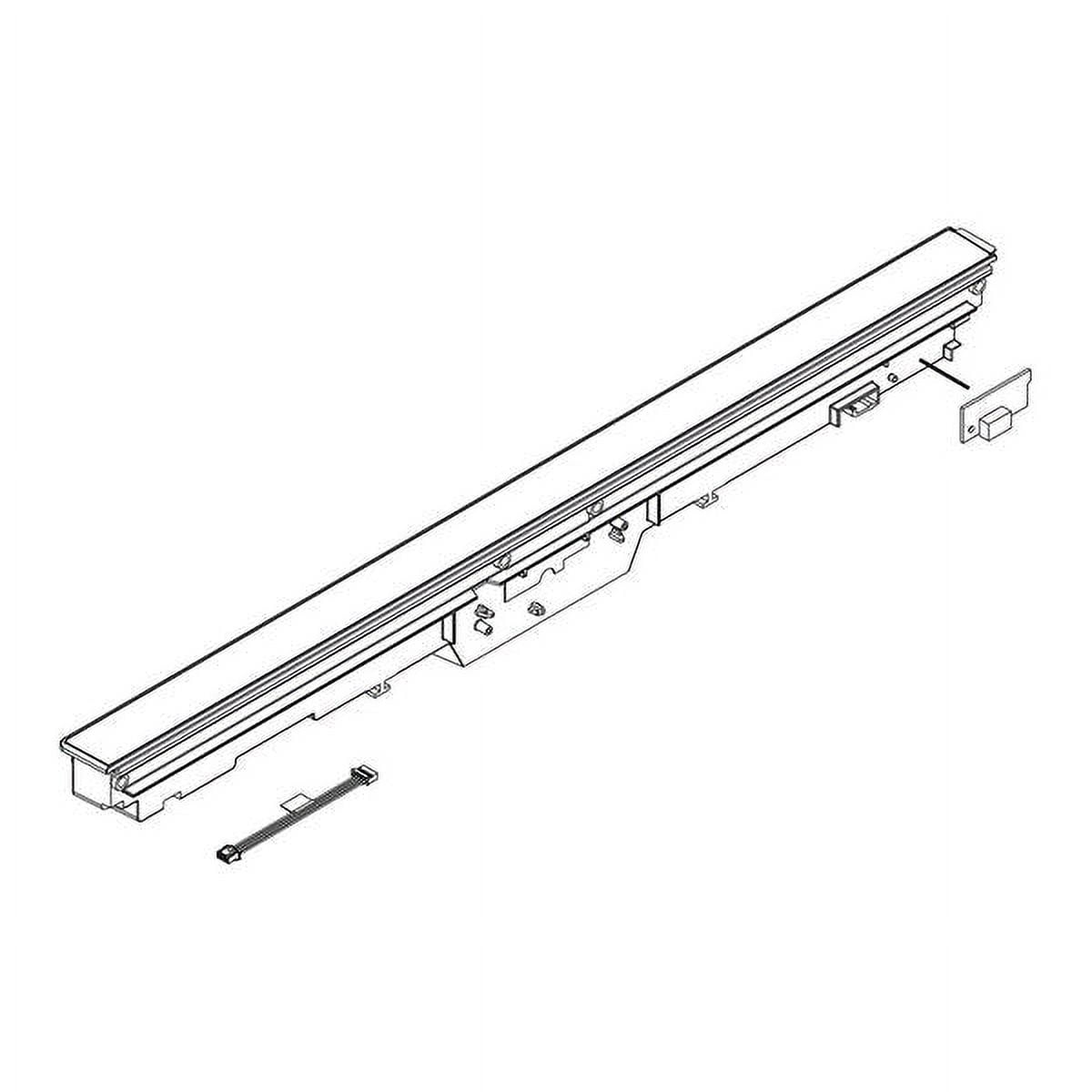 WHIRLPOOL WPW10481115 DISHWASHER CONTROL PANEL AND OVERLAY (STAINLESS) - OEM PART