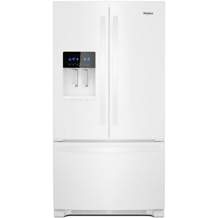 Whirlpool WRF555SDHW 25 Cu. Ft. Freestanding French Door Refrigerator