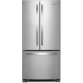 thumbnail image 1 of Whirlpool 33 Inch Freestanding French Door Refrigerator with 22 cu. ft. Capacity Fingerprint-Resistant Stainless Steel WRFF5333PZ, 1 of 5