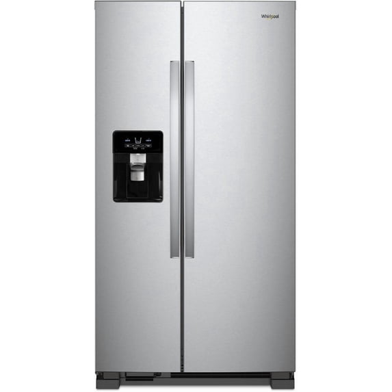 Whirlpool WRS331SDHM 21 Cu.Ft. Freestanding Side by Side Refrigerator