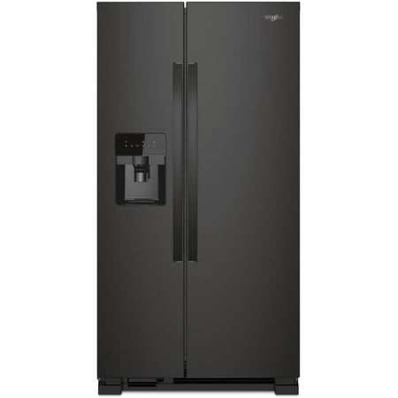 WHIRLPOOL WRS335SDHB side by side freestanding refrigerator