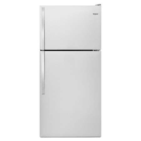 Whirlpool - 18.3 Cu. Ft. Top-Freezer Refrigerator - Stainless steel