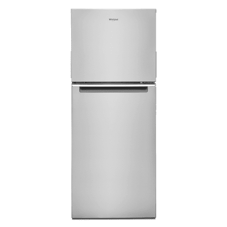 Whirlpool - 11.6 Cu. Ft. Top-Freezer Counter-Depth Refrigerator with Infinity Slide Shelf - Stainless steel