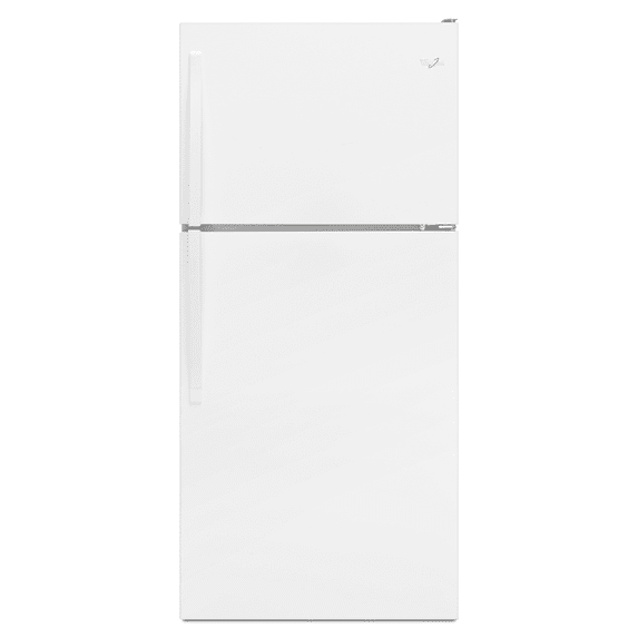 Whirlpool Wrt318fmd 30" Wide 18.2 Cu. Ft. Top Mount Refrigerator - White