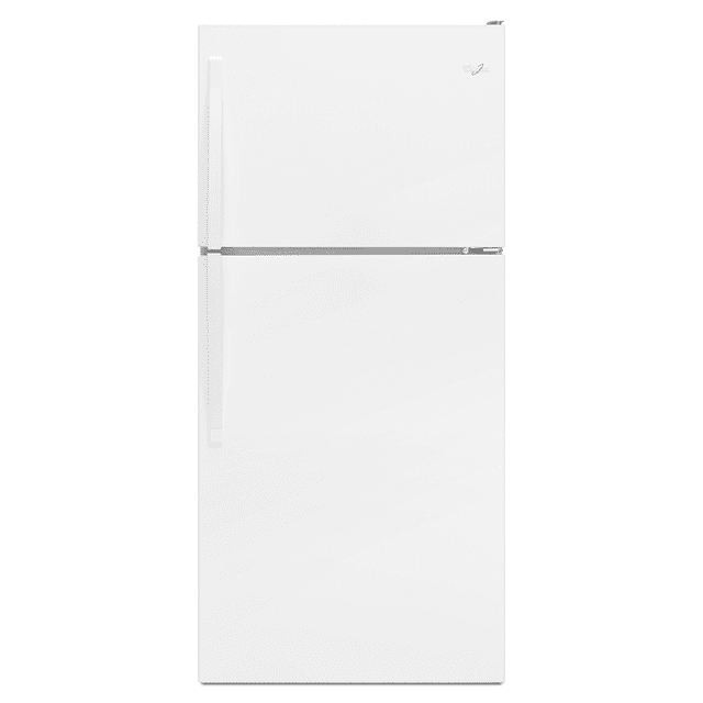 Whirlpool 30inch Wide Top Freezer Fridge 18 cu. ft., FlexiSlide Bin