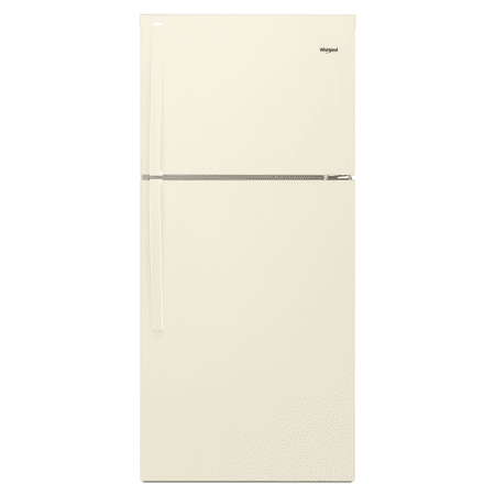 Whirlpool - 19.2 Cu. Ft. Top-Freezer Refrigerator - Biscuit