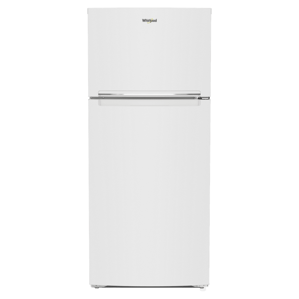 White 16.3 cu. ft. Top Freezer Refrigerator with Ice Maker