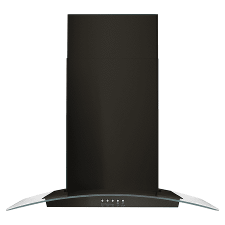 Whirlpool - 30" Convertible Range Hood - Black Stainless Steel