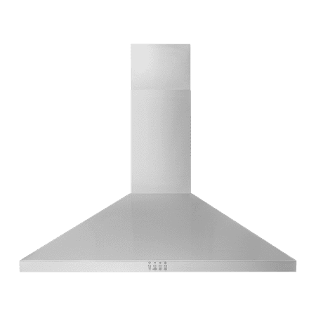 Whirlpool - 36" Chimney Wall Mount Range Hood - Stainless steel