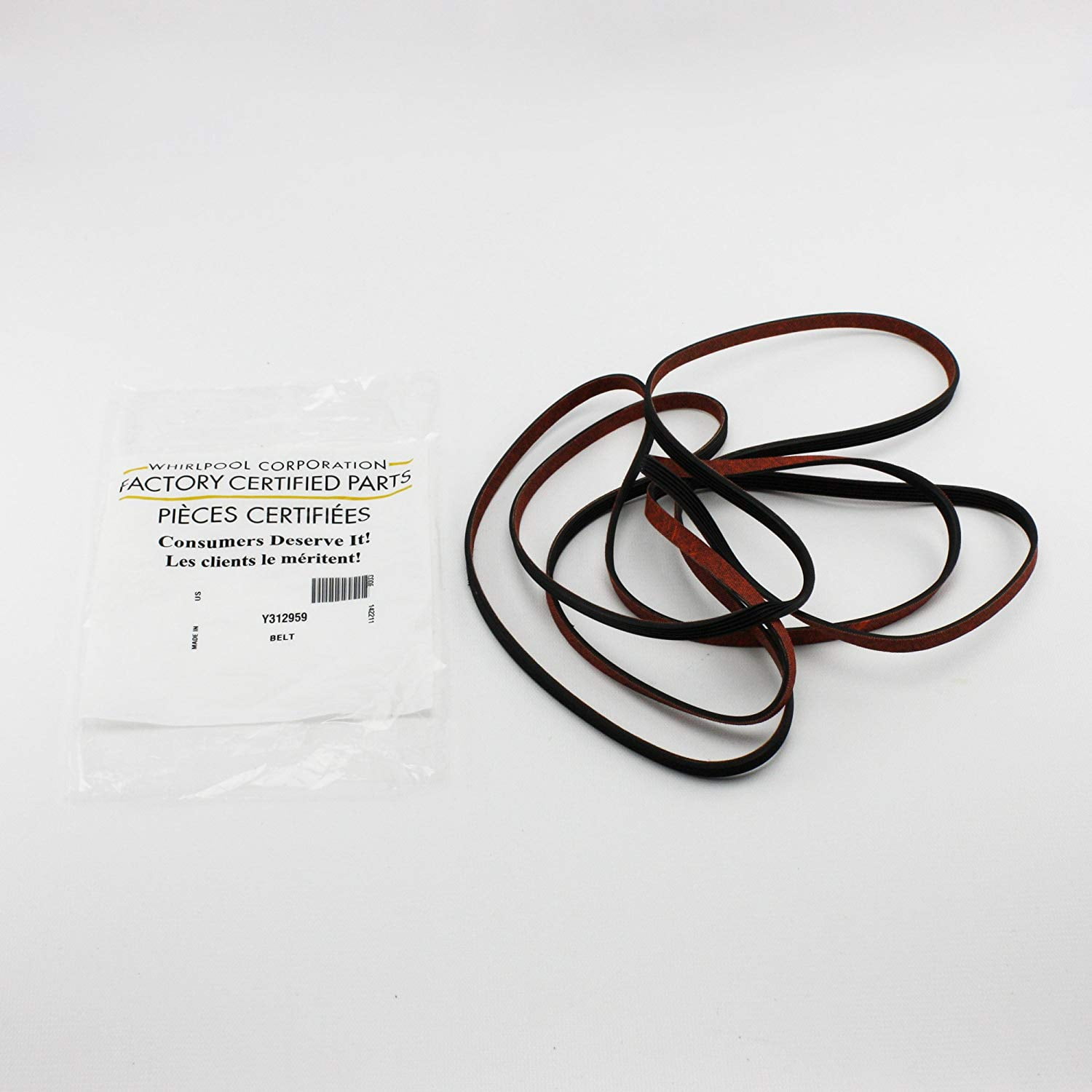 WHIRLPOOL Y312959 Dryer drum drive belt