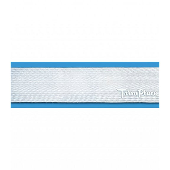 WHITE 1-1/2 INCH MIDDY BRAID