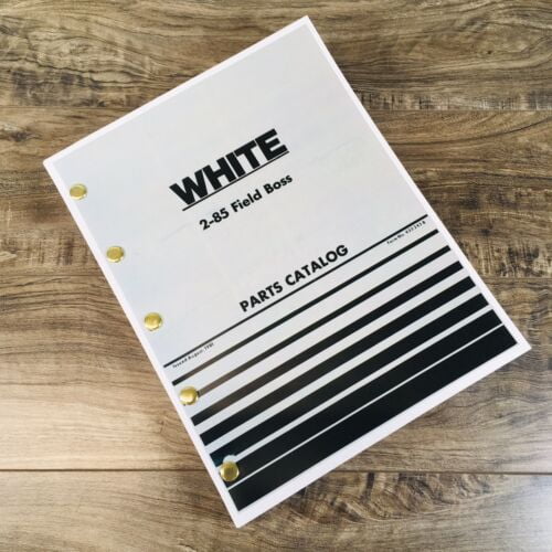 WHITE 2-85 FIELD BOSS TRACTOR PARTS MANUAL CATALOG BOOK ASSEMBLY SCHEMATICS