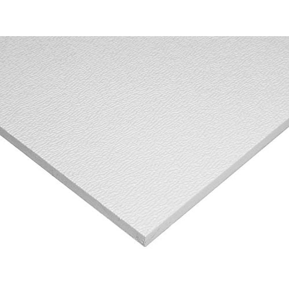 WHITE ABS PLASTIC SHEETS 24" X 48" BY 3/16" THICK