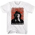 [WHITE] Acdc Angus Young Lock Up Your Daughters Men's Tshirt Rock Band