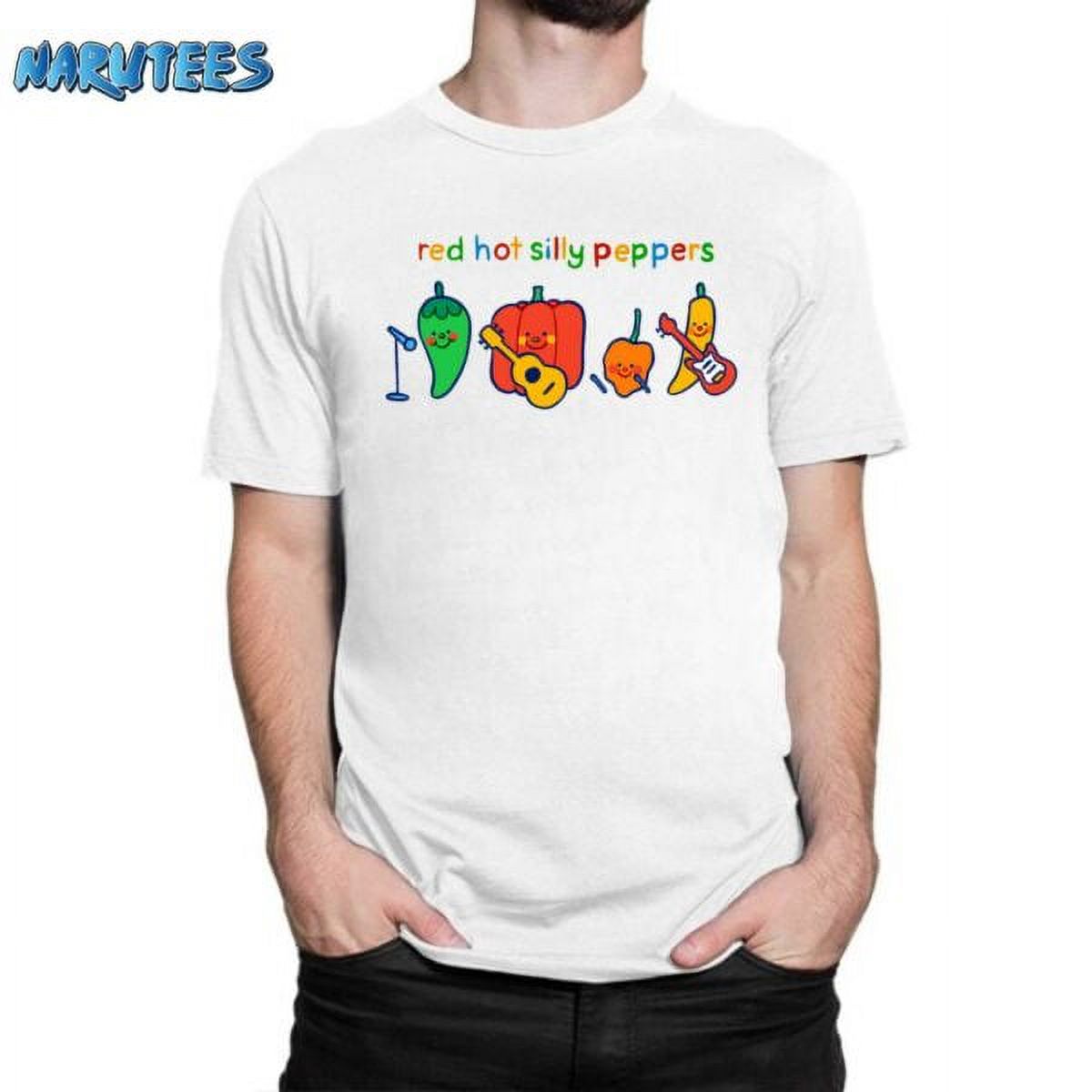 [WHITE] Alex Beiza Red Hot Silly Peppers Shirt