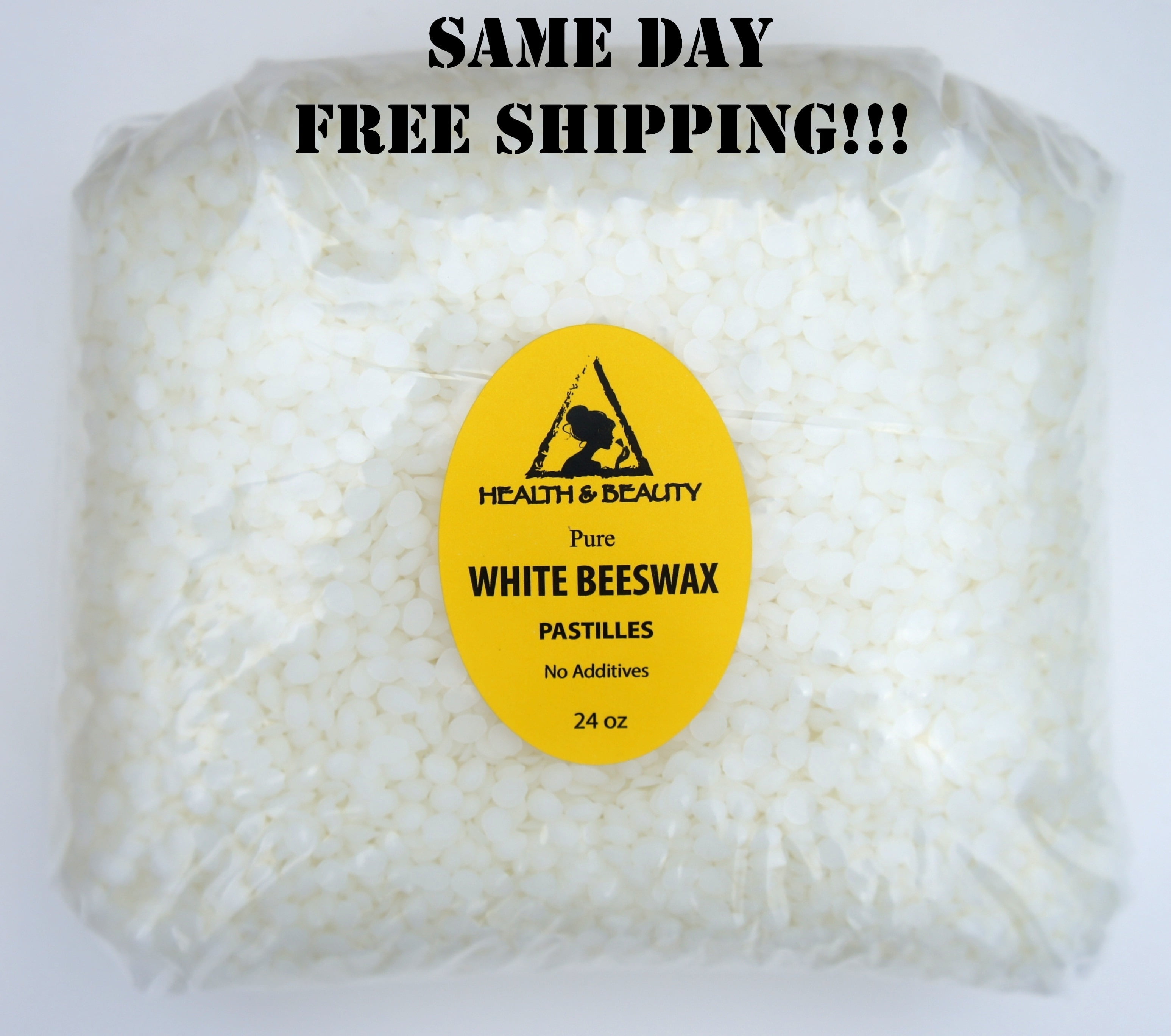 WHITE BEESWAX BEES WAX ORGANIC PASTILLES BEARDS PREMIUM 100% PURE 24 OZ
