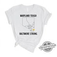 [WHITE] Baltimore Strong Shirt Francis Scott Key Bridge Collapse