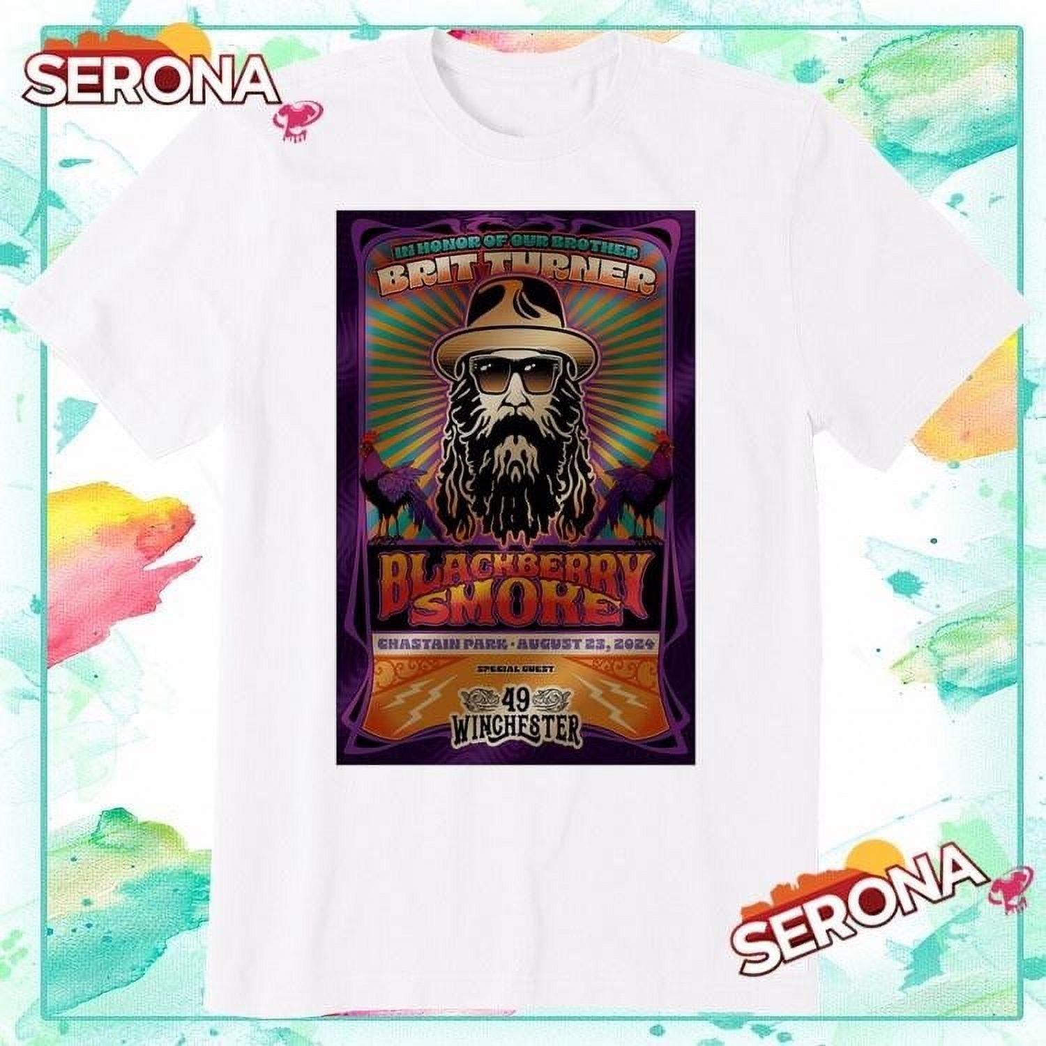 [WHITE] Blackberry Smoke August 23 2024 Cadence Bank Amphitheatre At