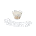 thumbnail image 1 of WHITE DIE CUT CUPCAKE COLLARS (2DZ) - Party Supplies - 24 Pieces, 1 of 2