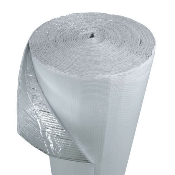 WHITE Double Bubble Concrete Slab Reflective Insulation 500 sf (48 in by 125 ft)
