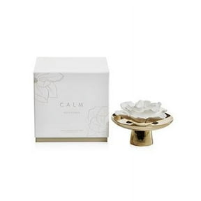 WHITE FLOWER - CALM Porcelain Zodax Porcelain Diffuser