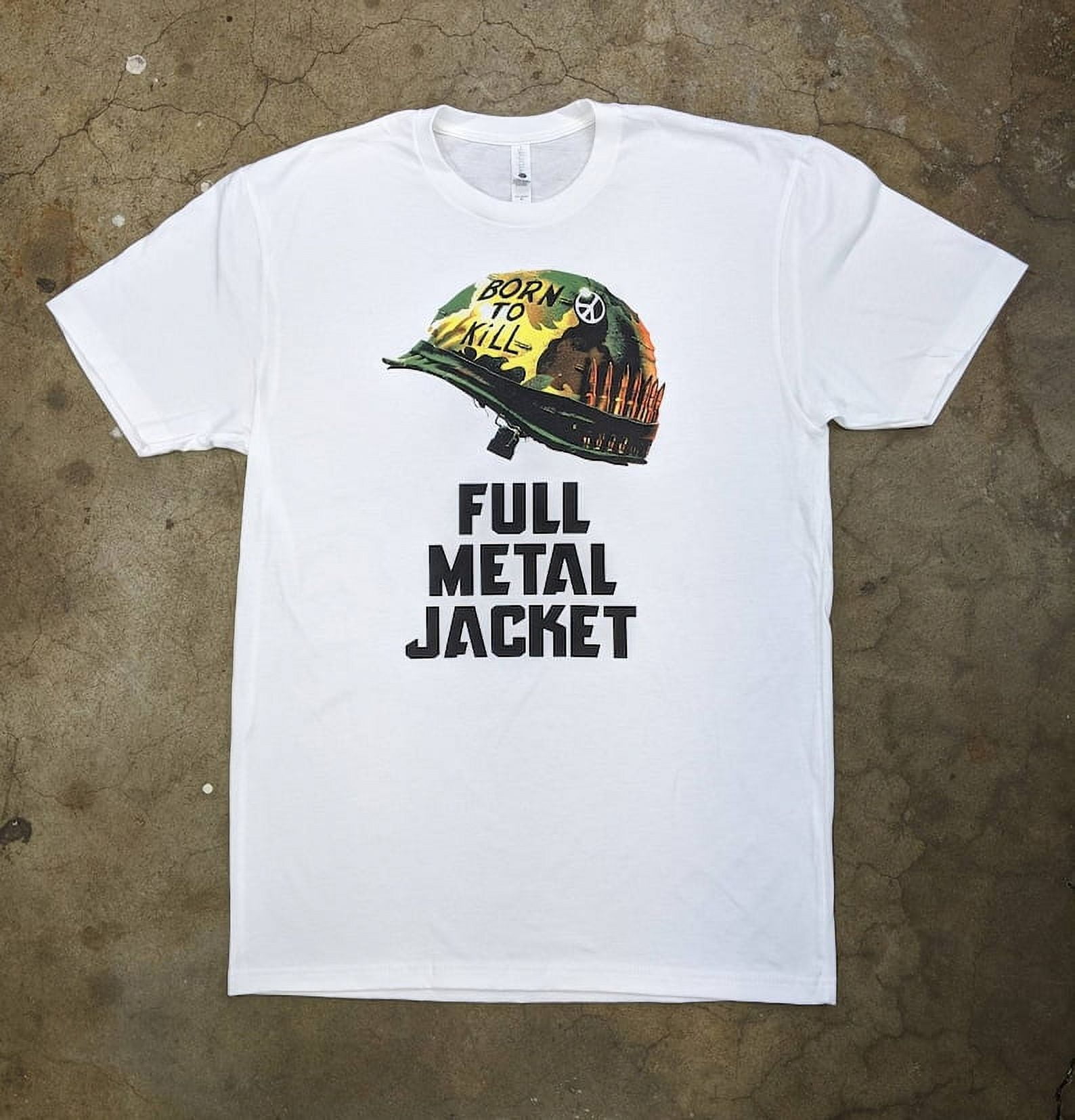 [WHITE] Full Metal Jacket (white tee)