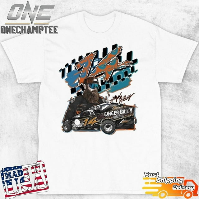 [WHITE] Ginger Billy Racing 2024 Shirt