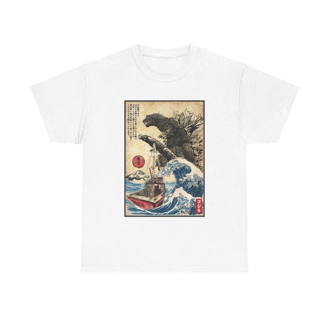 [WHITE] Godzilla Shirt, Godzilla Minus One, Orca in Japan TShirt