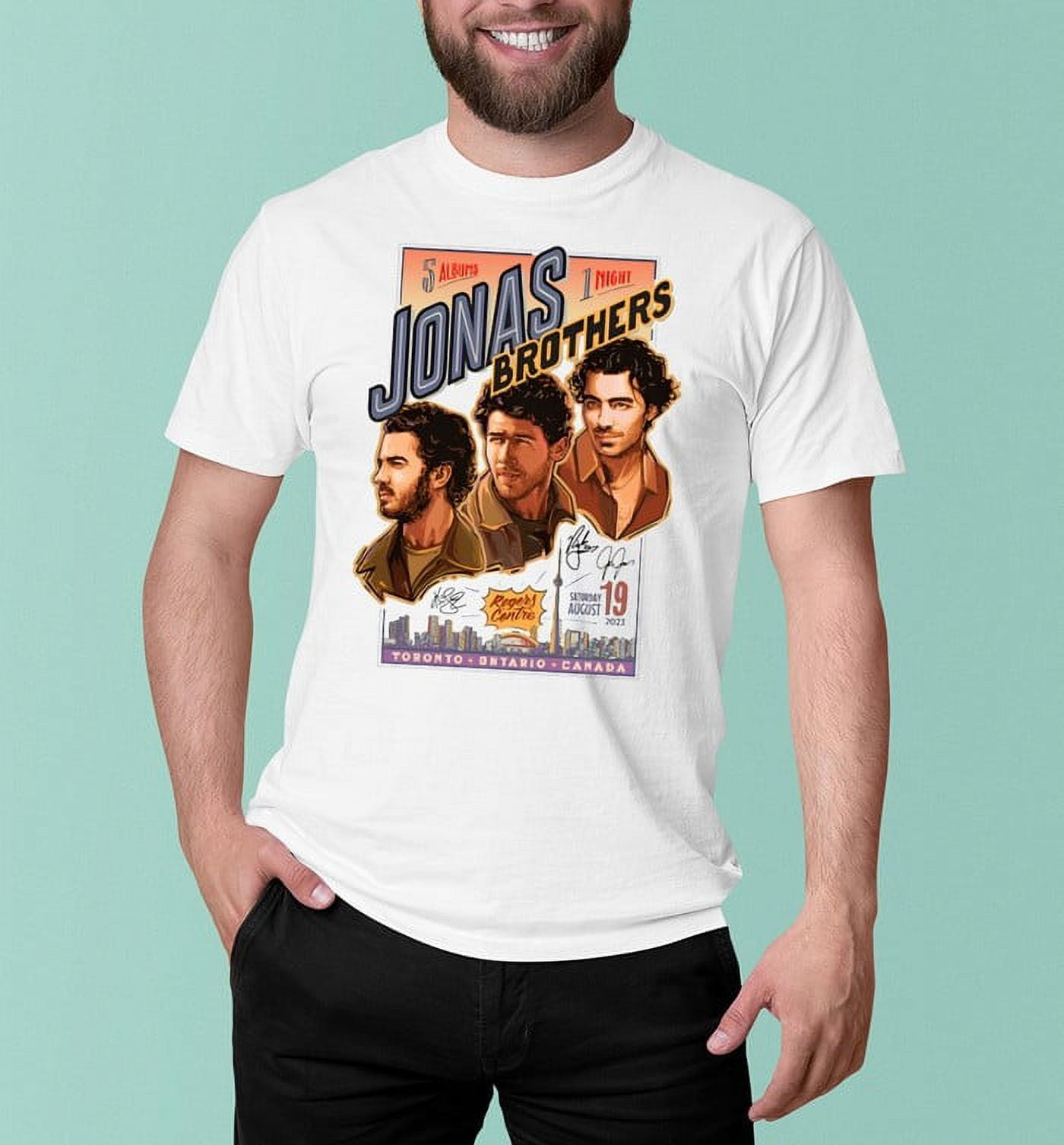 [WHITE] Jonas Brothers Toronto Limited Shirt