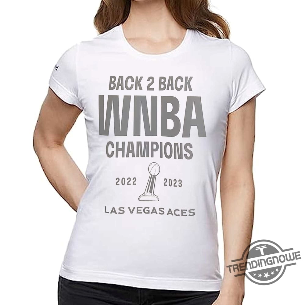 [WHITE] Las Vegas Aces Nike Back To Back Wnba Champions Banner