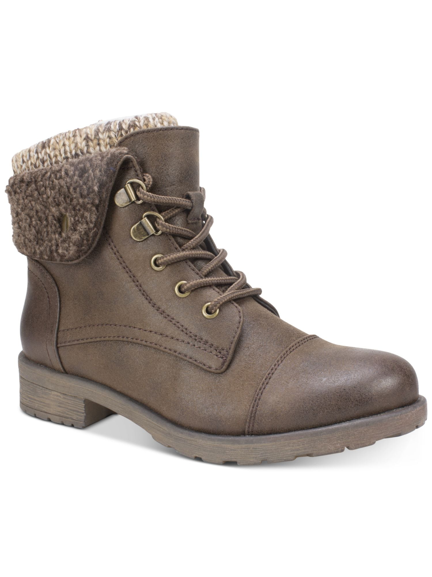 Womens boots with sweater cheap cuff