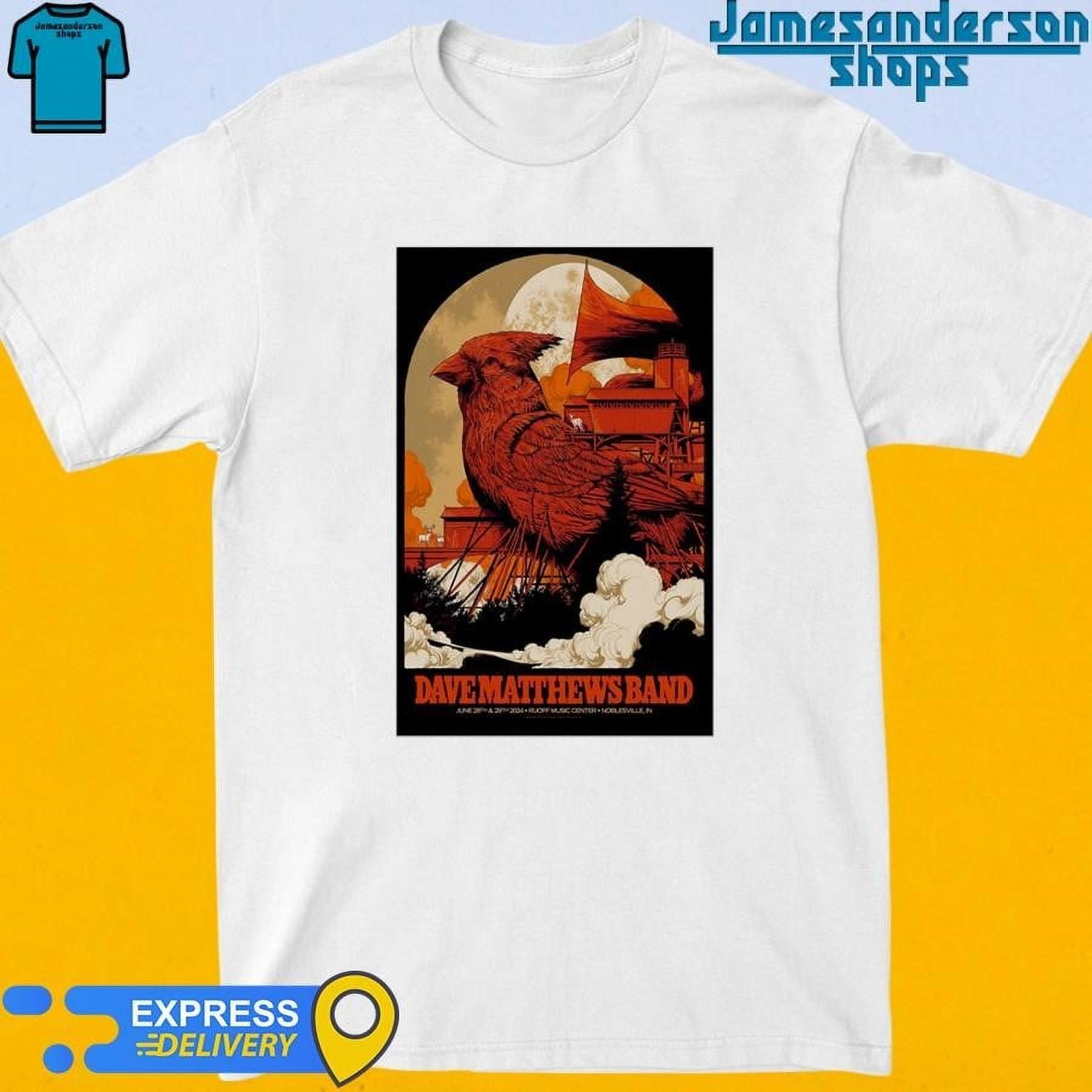 [WHITE] Official Dave Matthews Band Noblesville In June 28 & 29 2024