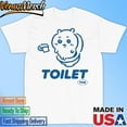 [WHITE] Official Emirichu Chiikawa Toilet Time Tshirt