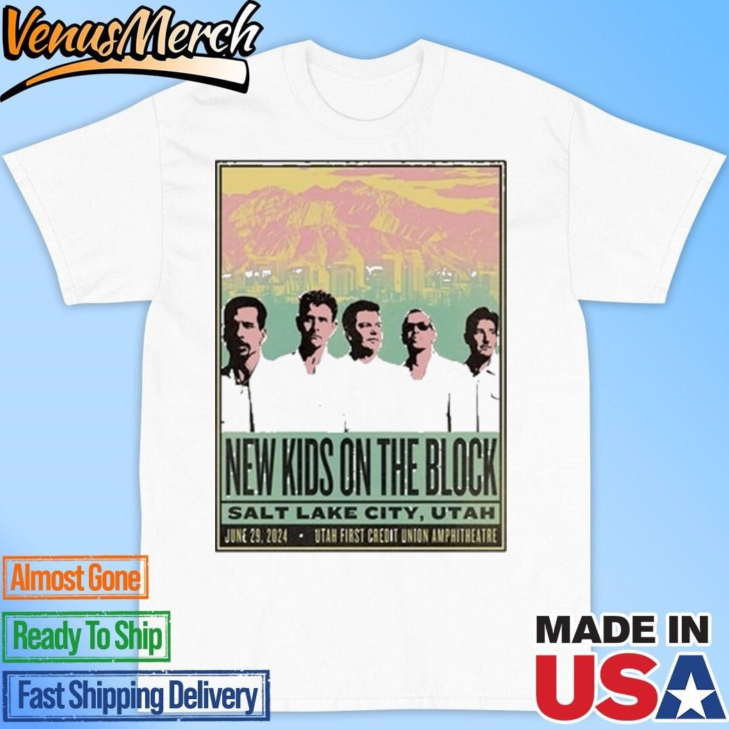 [WHITE] Official New Kids On The Block June 29 2024 Salt Lake City Utah