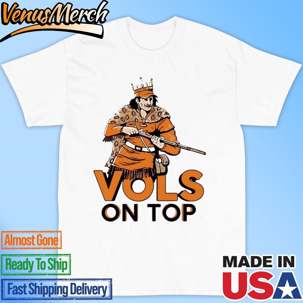 [WHITE] Official Old Row Vols On Top World Champs Pocket Shirt