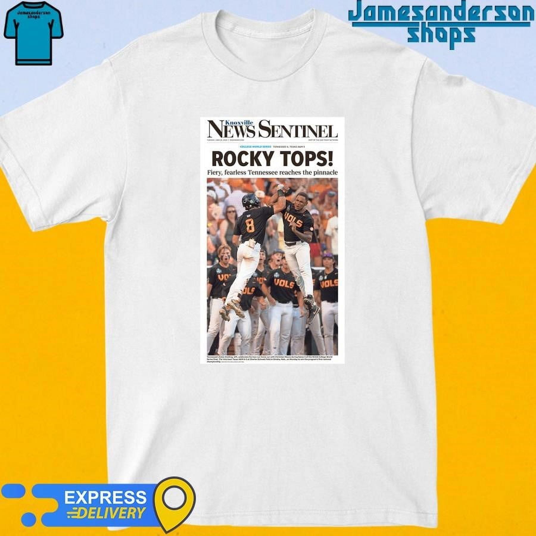 [WHITE] Official Tennessee 2024 Ncaa College World Series Nat Champs