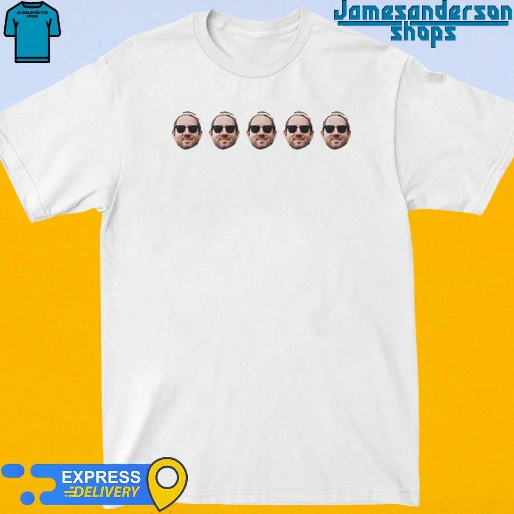 [WHITE] Official The Lost Bros 5 5 Cody Heads Shirt