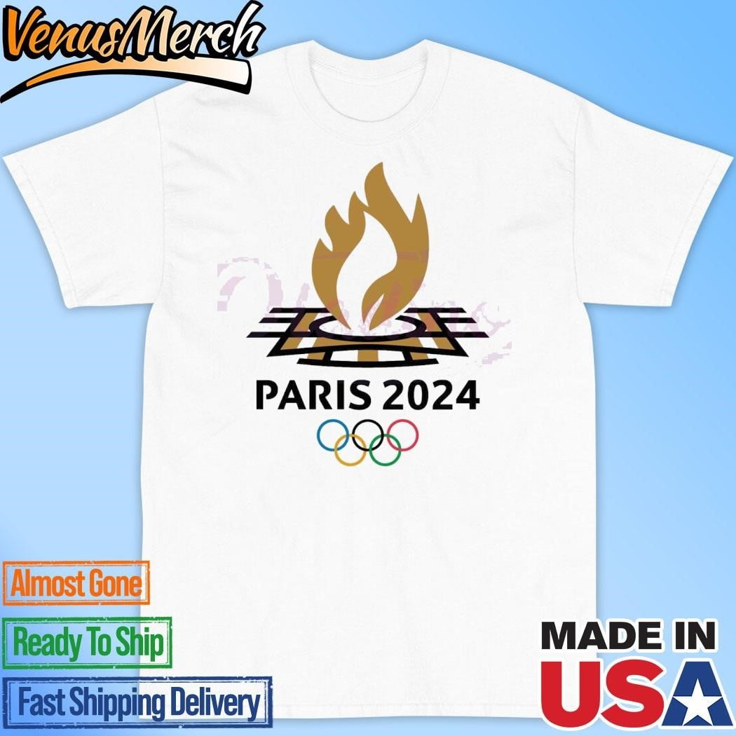[WHITE] Official Usa Team Paris 2024 Olympics Game Day Shirt