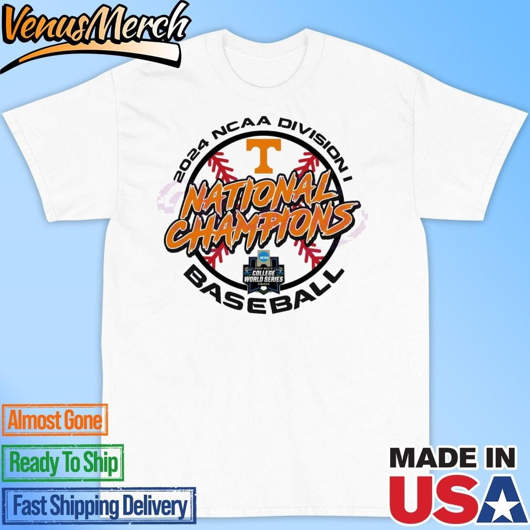 [WHITE] Official Vols 2024 Ncaa Division I Baseball National Champions