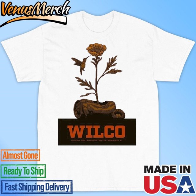 WHITE Official Wilco Milwaukee Wi Riverside Theater June 12 2024 WHITE Official Wilco Milwaukee Wi Riverside Theater June 12 2024