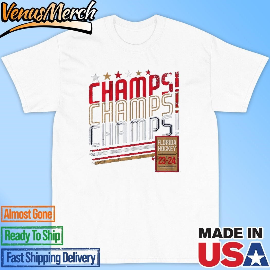 [WHITE] Officialfloridahockeychampschampschampsshirt