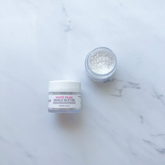 WHITE PEARL GLITTER DUST