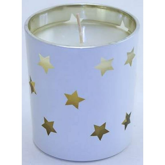 WHITE STARS Courtneys Candles 10 oz Limited Edition Scented Jar Candle - PATCHOULI PURE