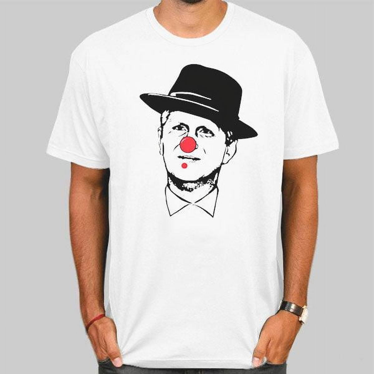 [WHITE] Stylish Dave Portnoy Clown Michael Rapaport Barstool Shirt