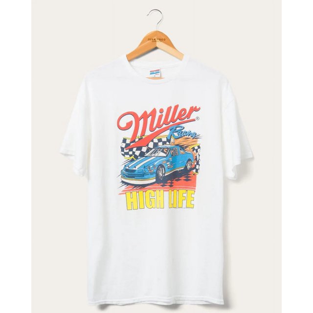 [WHITE] Unisex Miller High Life Racing Flea Market Tee
