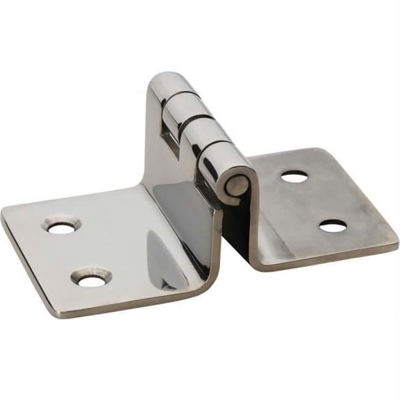 S-3444 Whitecap Folding Seat Hinge - 304 Stainless Steel - 2'' x 3-3-16''