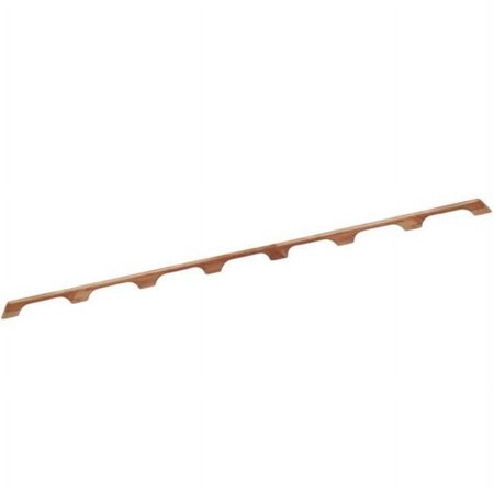 WHITECAP Teak Handrail - White - 73in.L