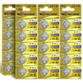 thumbnail image 1 of WHITECRANE CR2025 Lithium Coin Cell Batteries CR 2025 3V Button Battery Long-Lasting for Key Fobs & Watches (20-Pack), 1 of 7